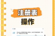 电脑注册表教程（深入了解电脑注册表，提升系统稳定性与速度）