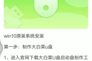 大白菜系统教程（教你一步步安装大白菜系统，快速享受高效操作体验）