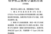 轻松搞定U盘安装系统（教你如何制作启动U盘并安装系统）