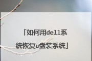 以U启动后恢复系统教程（利用U盘恢复系统的详细步骤）